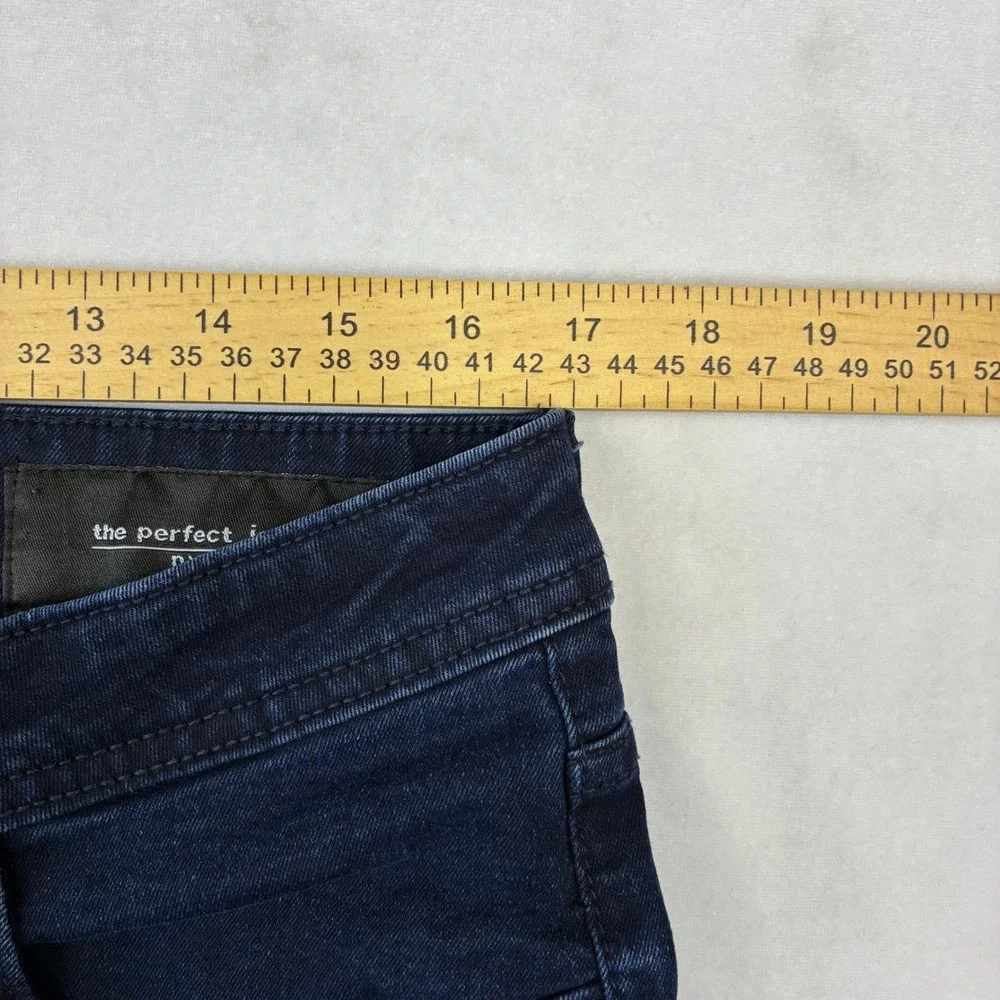 The Perfect Jean NYC Skinny Jeans Men 34x32 Dark Blue Wash Stretch JU9T2B5BM32